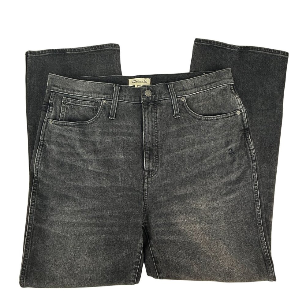 Madewell Jeans Women 33‎ (36x30)* '90s High-Rise Bootcut Lindale Wash Black